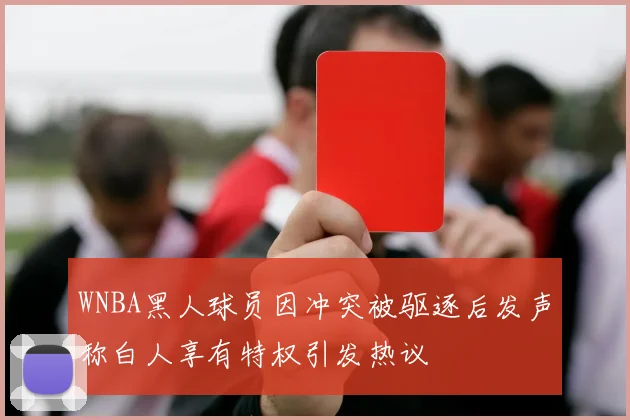 WNBA黑人球员因冲突被驱逐后发声称白人享有特权引发热议